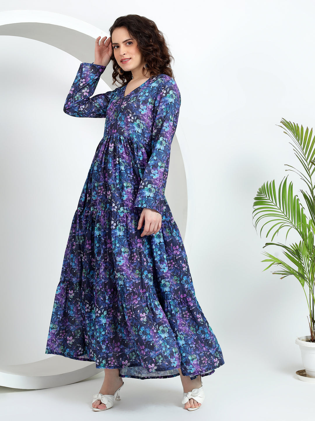 Blue Maxi Dresses for summer