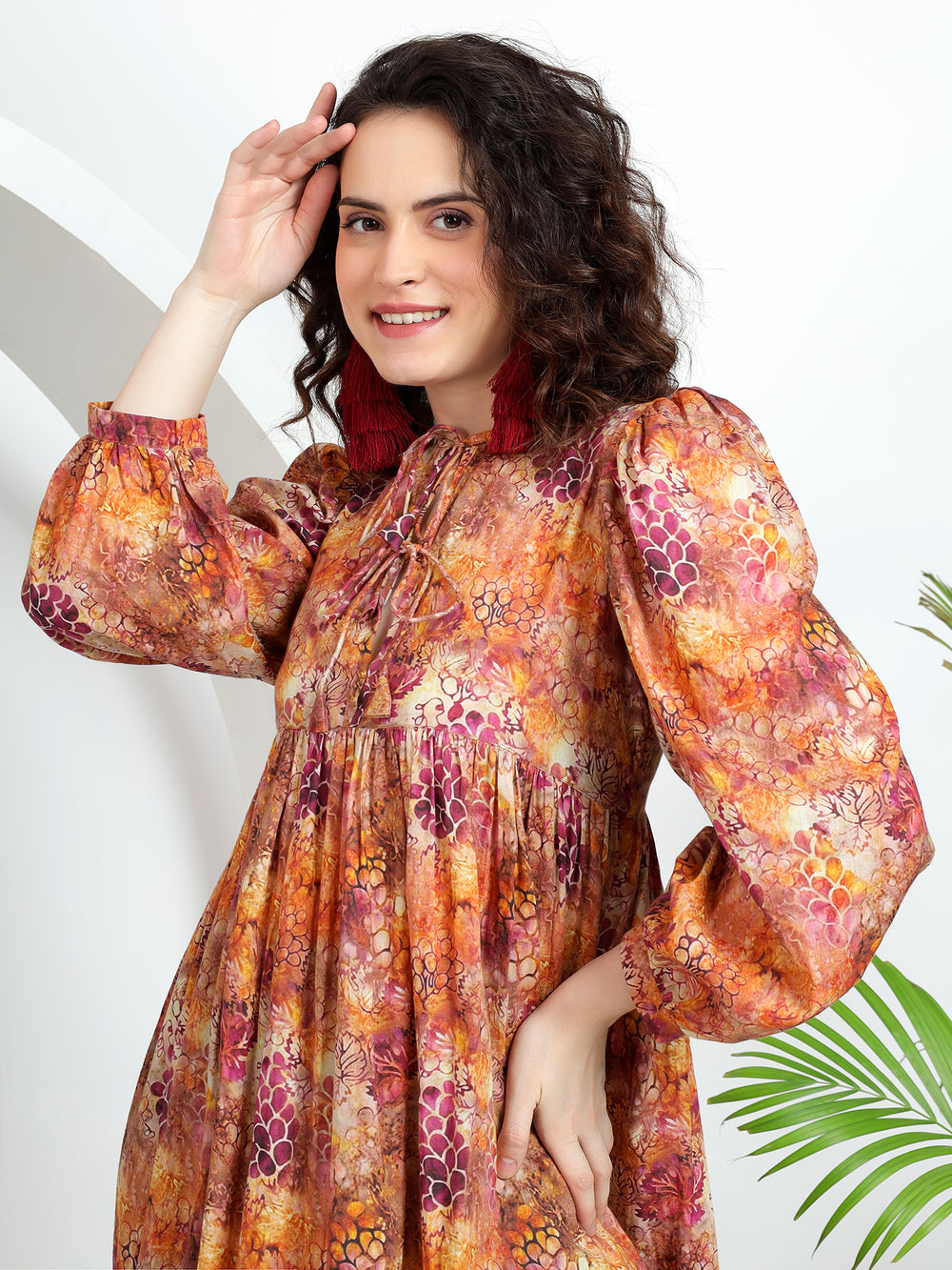 Yellow elegant wedding guest dress