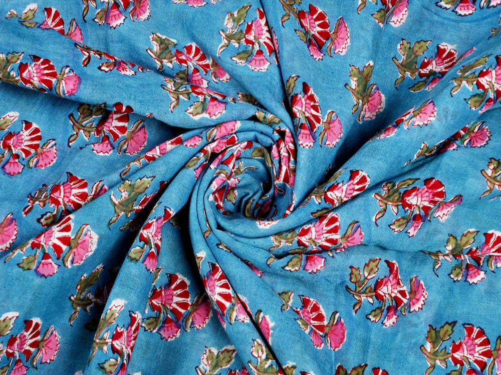 Summer Floral Cotton Weaves