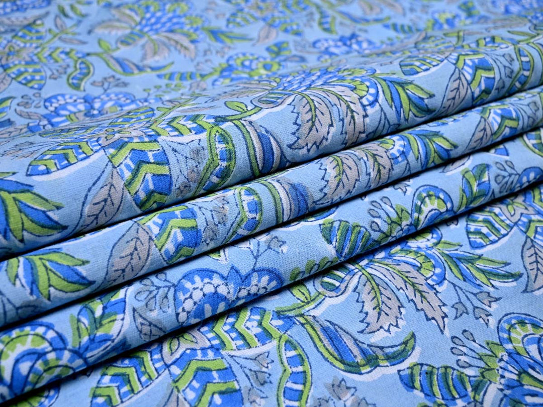 tropical print fabric
