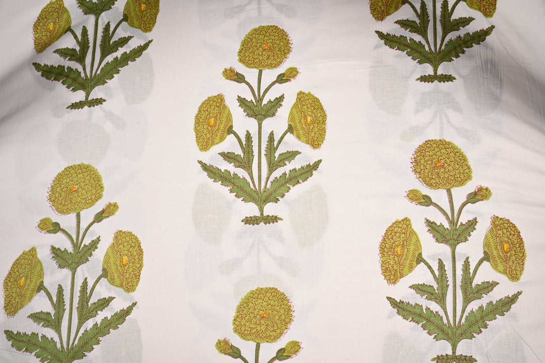 Indian Handblock Cotton Printed Fabrics