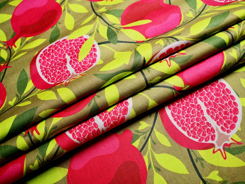 fruit print fabric for kids
