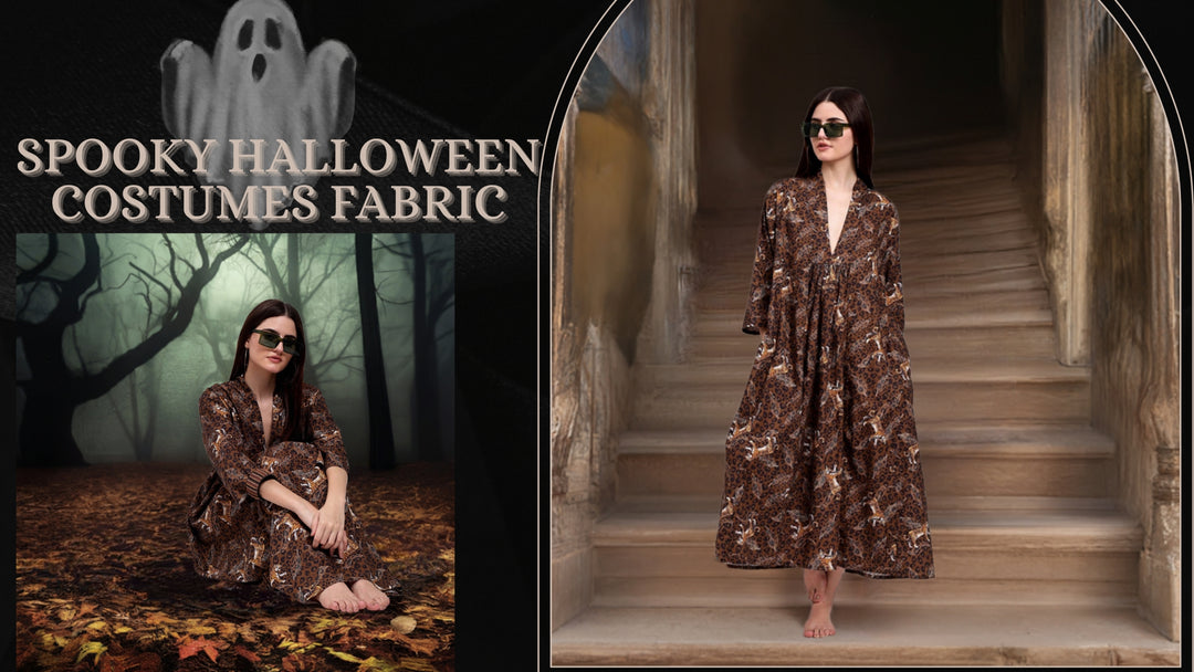 Spooky and Stylish Halloween Costume Fabric