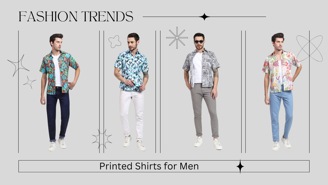 Floral Printed Shirts for Men