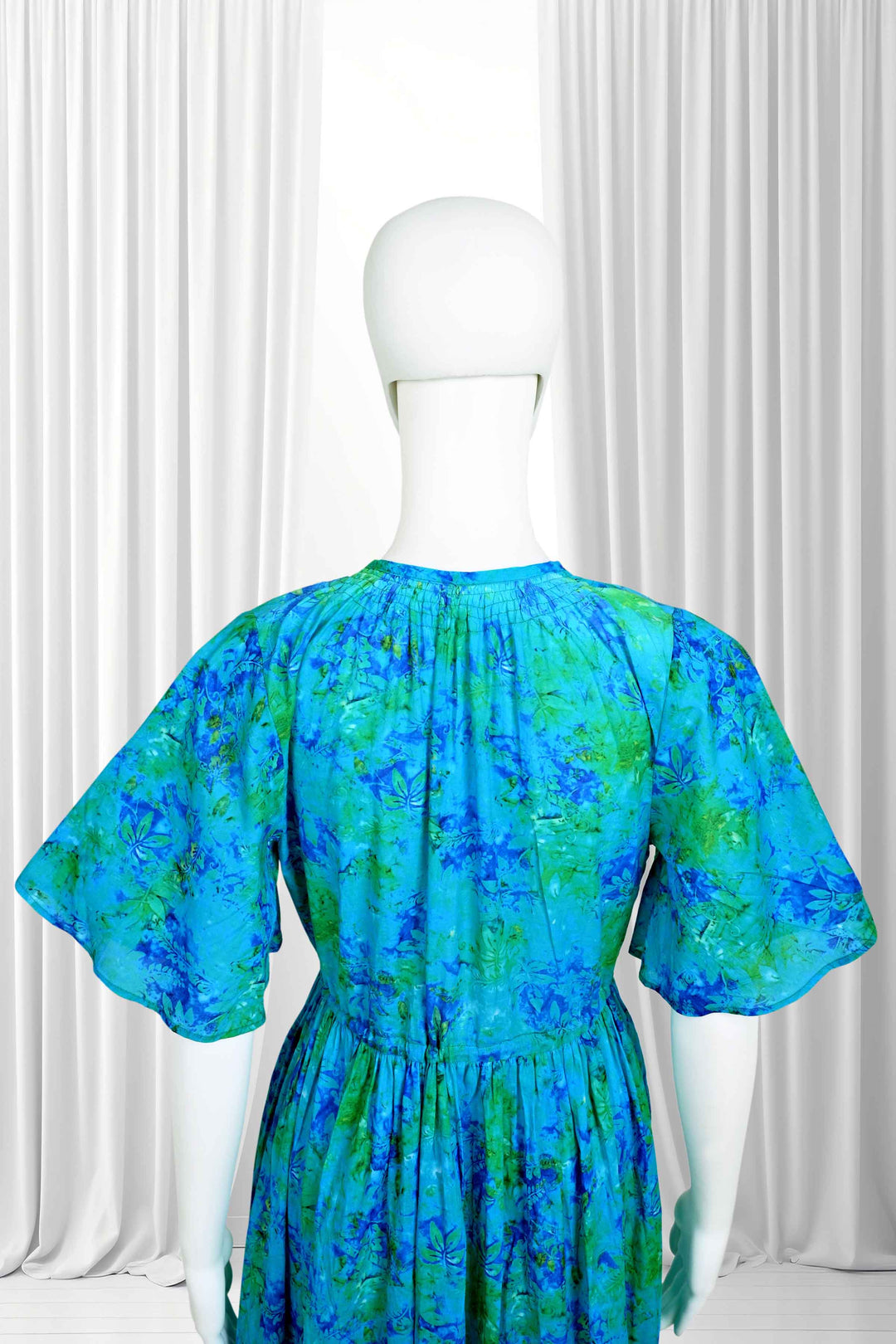 buy digital print cotton maxi dress