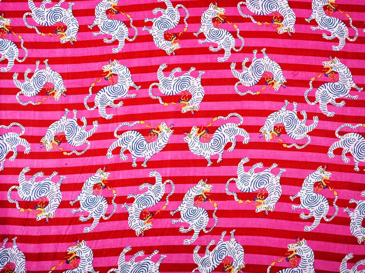 cotton fabric stripes pattern