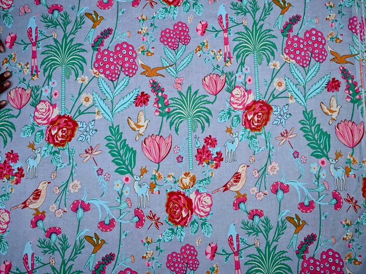 floral fabric cotton by the yard