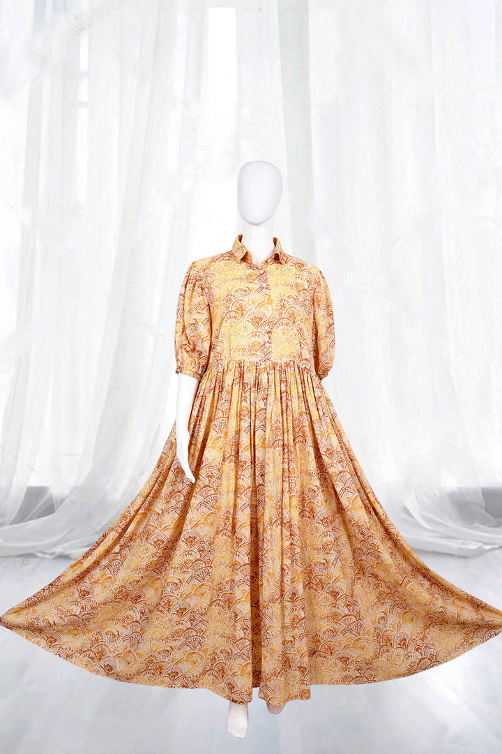 long gown cotton dresses online