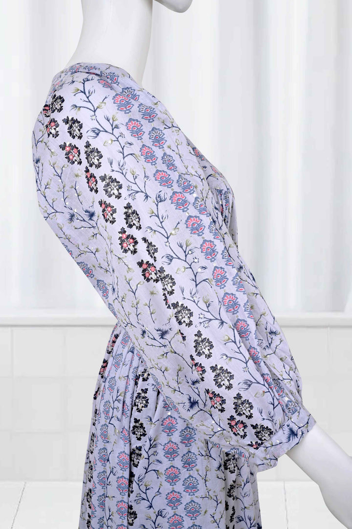long full sleeves cotton maxi dresses