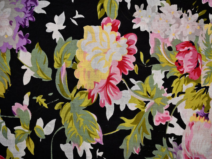 stylish floral fabric material