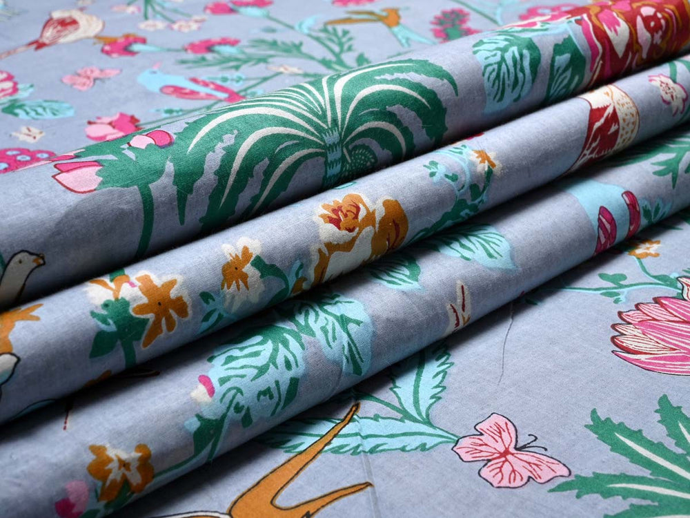 palm tree fabric by the yard 
