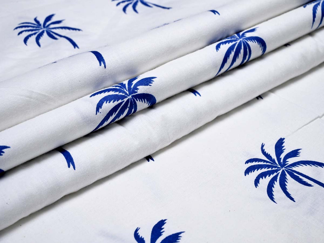 indian palm tree fabric