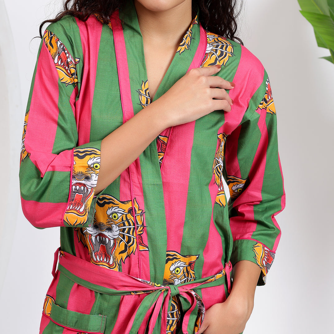 Women’s Bold Cotton Robes