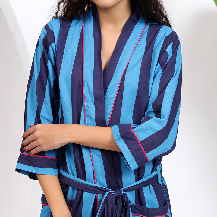 Luxury Cotton Kimono Robes
