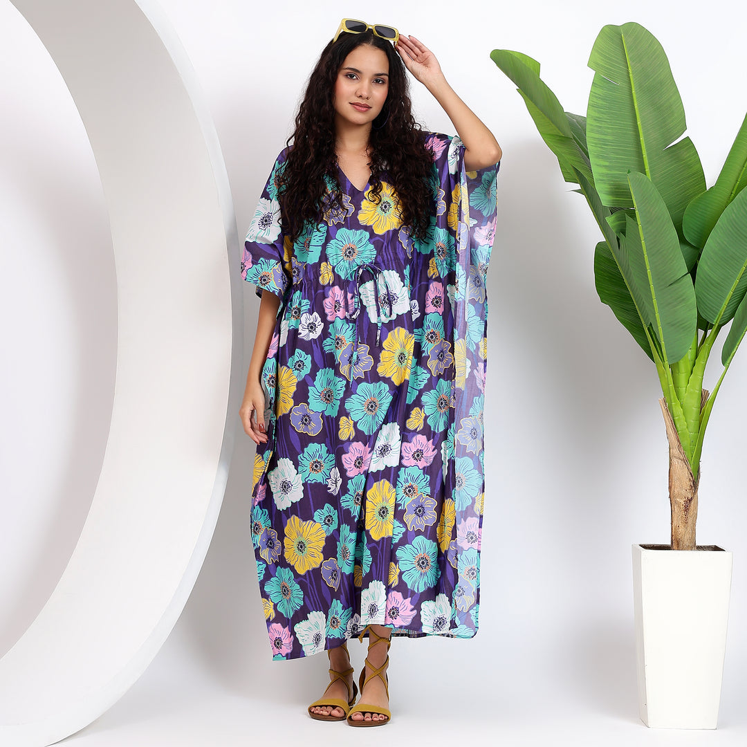 Plus Size Maternity Caftan Dress