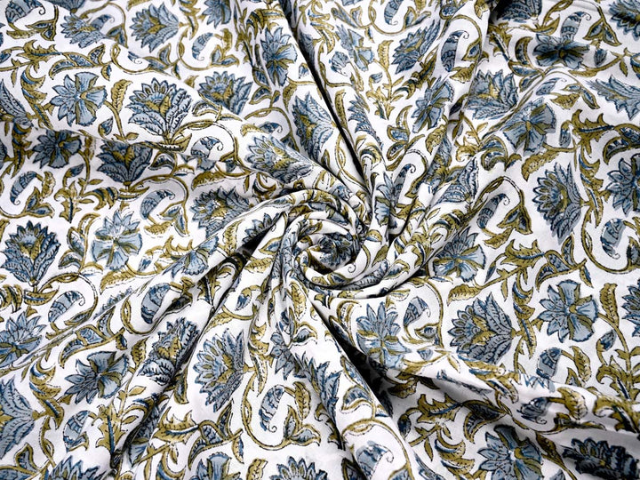 flower prints on fabric cotton
