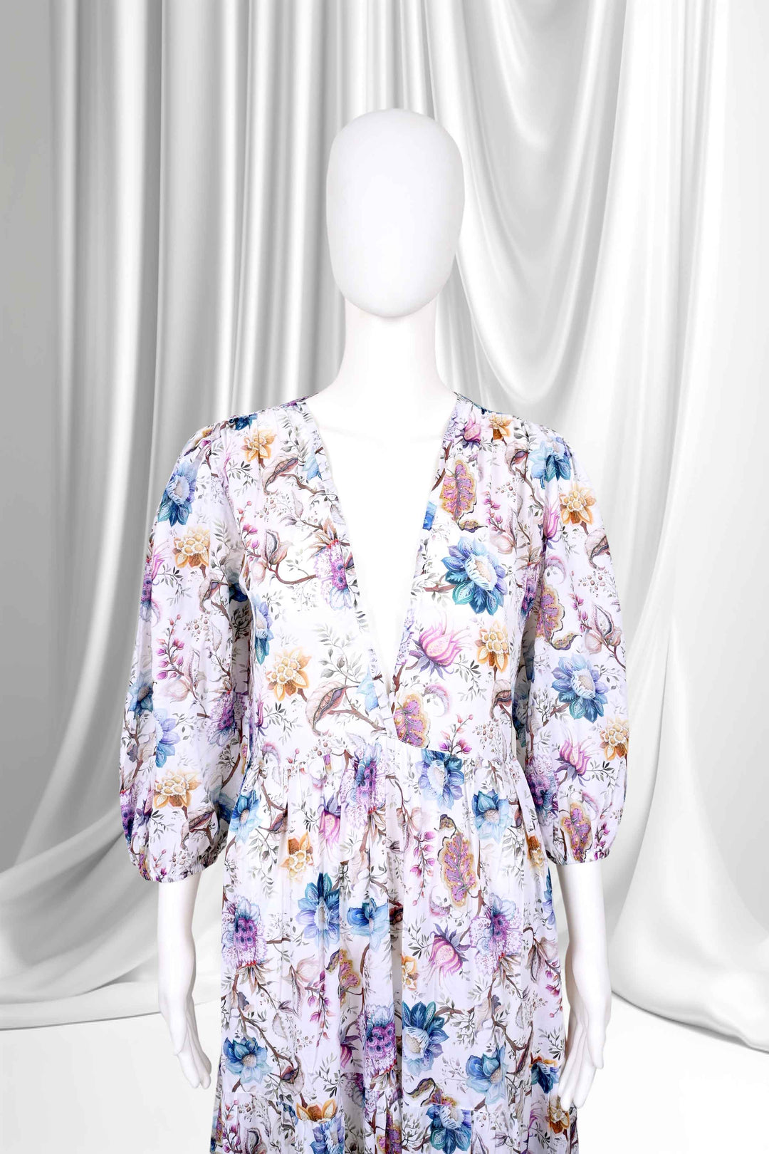 wholesale cotton floral dress online