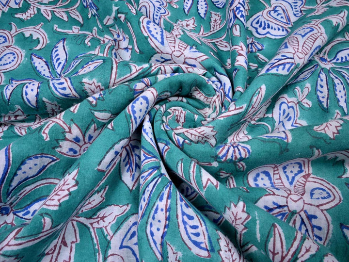 block print upholstery fabric 