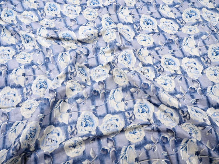 english rose fabric for dresses