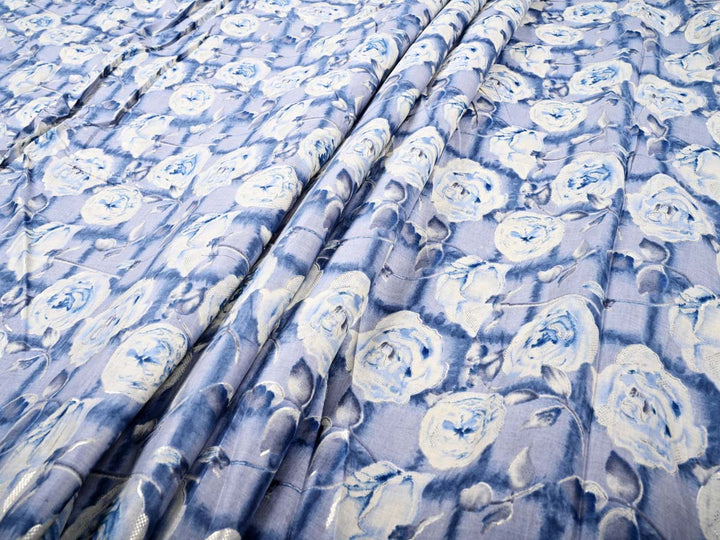 lavender prints cotton fabric