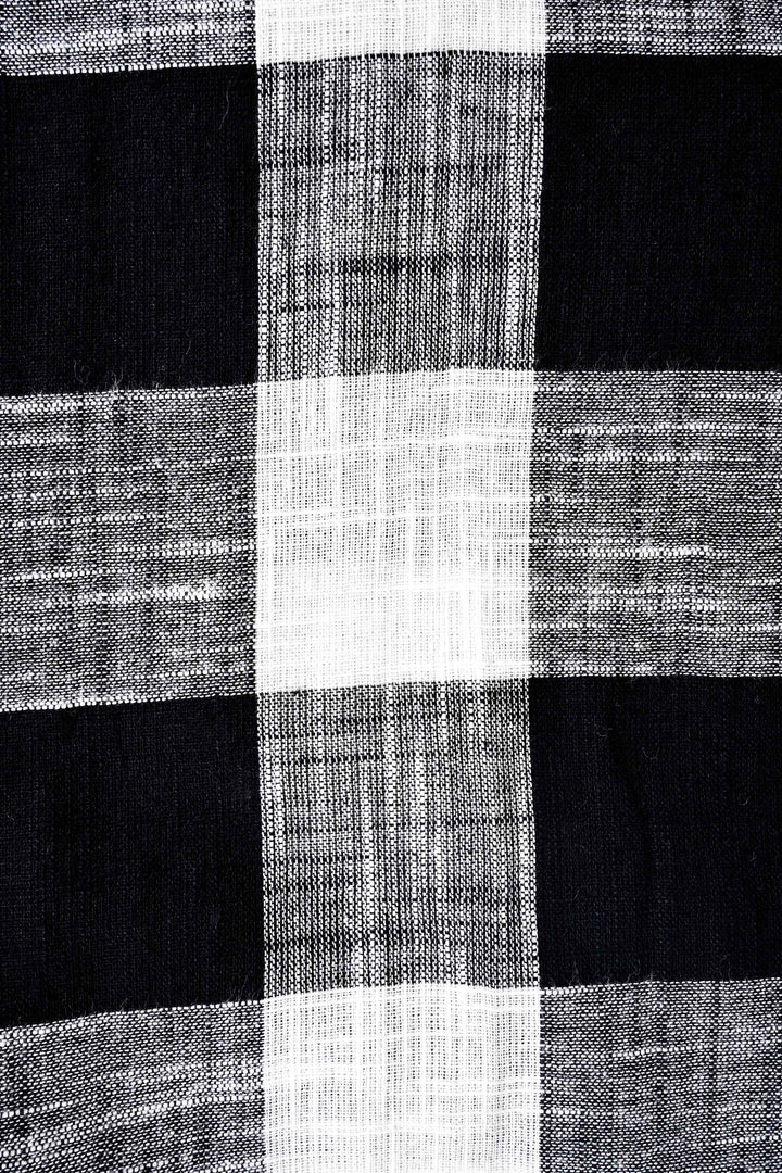 gingham pattern fabric cotton