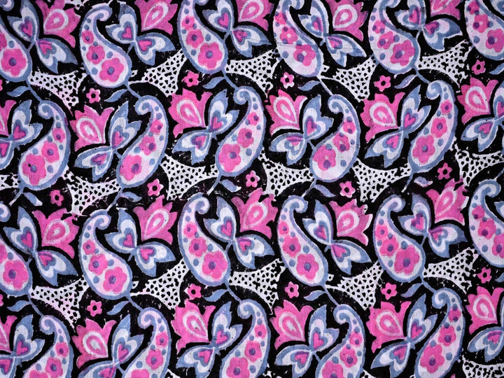 printed paisley fabric by the yard