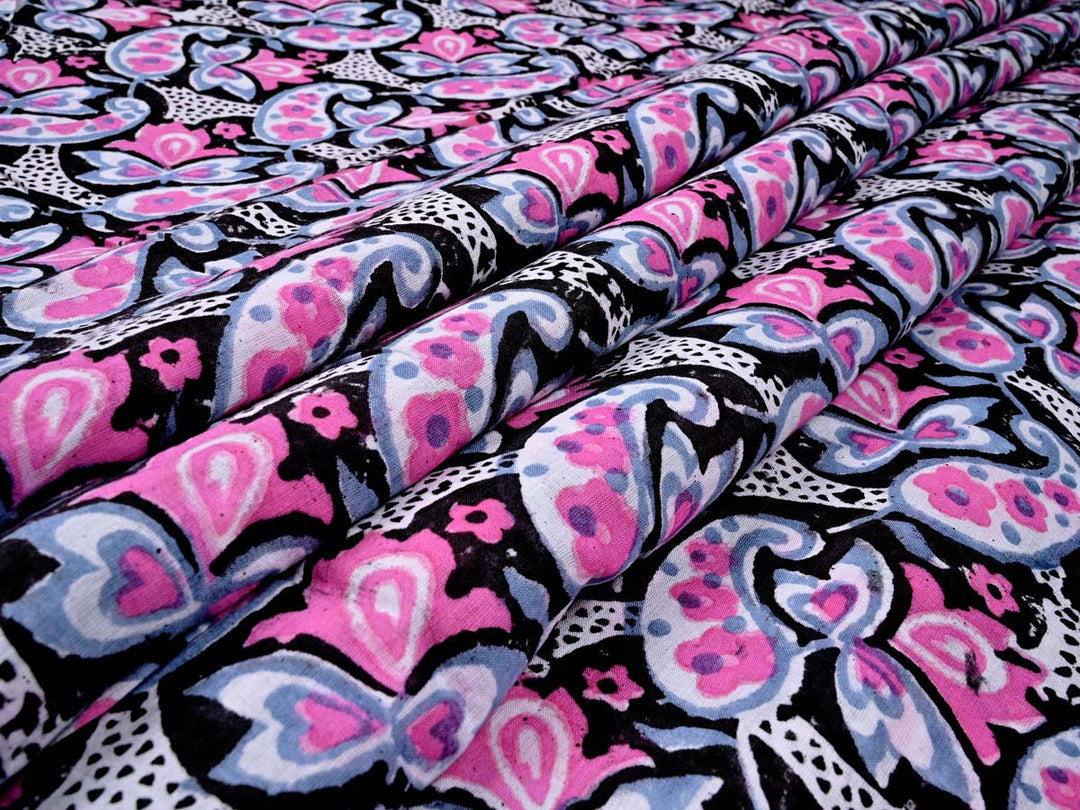 traditional paisley print fabric
