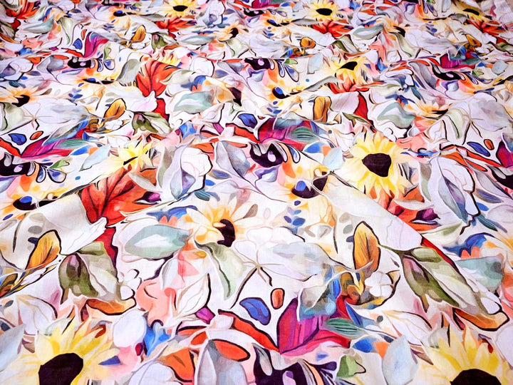 floral upholstery fabric by the yard