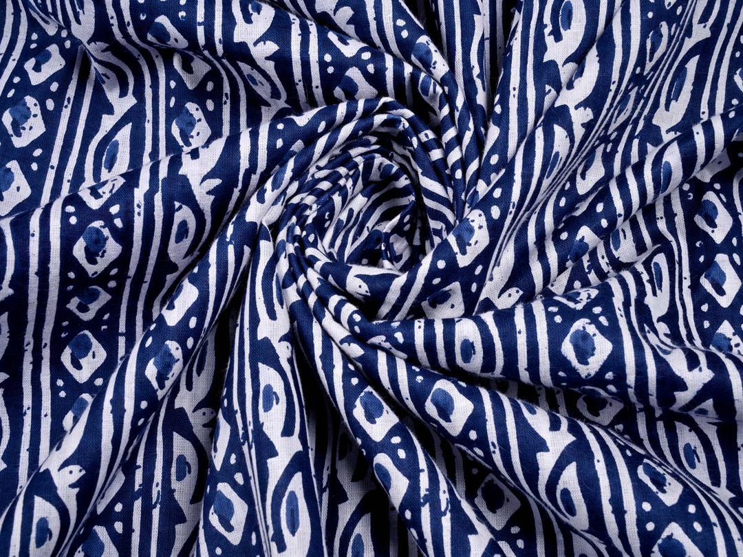 indigo cotton fabric trends