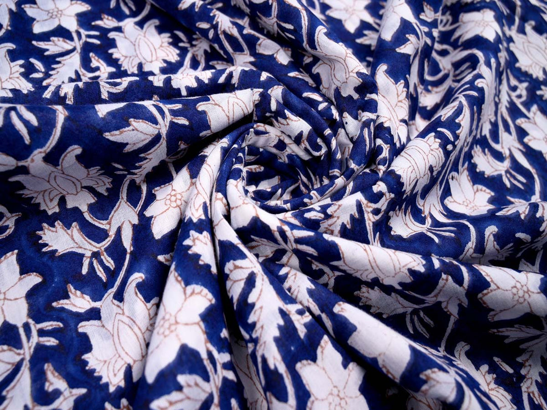 indigo blue cotton clothing fabrics