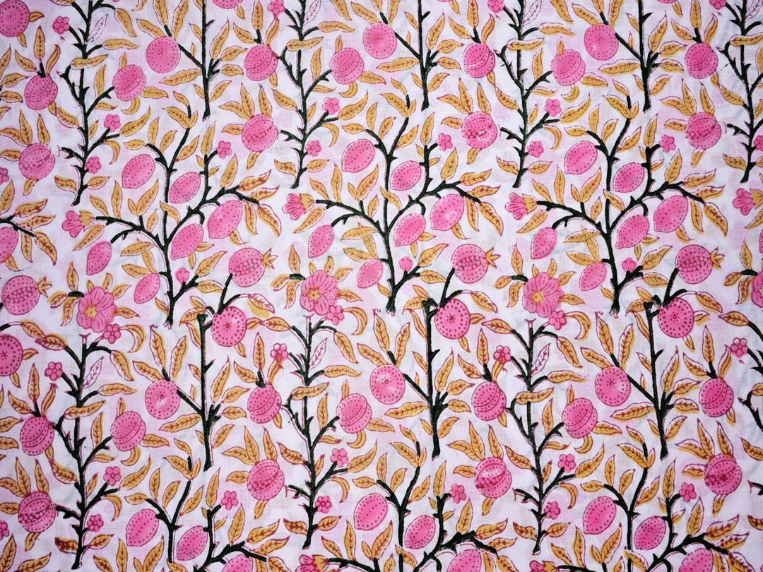 small floral cotton fabric prints