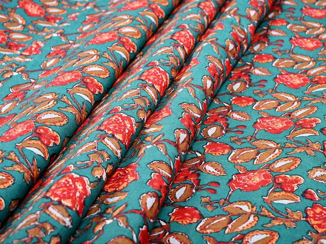 cotton printed custom fabric