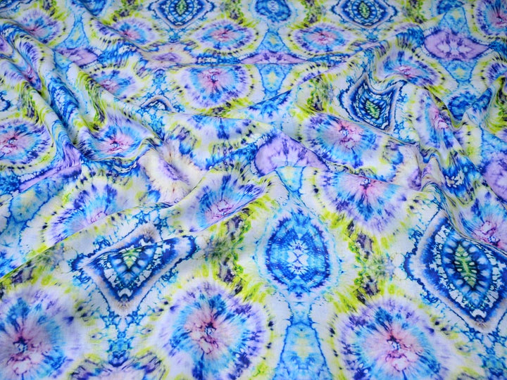 hand dyed cotton clothing fabric