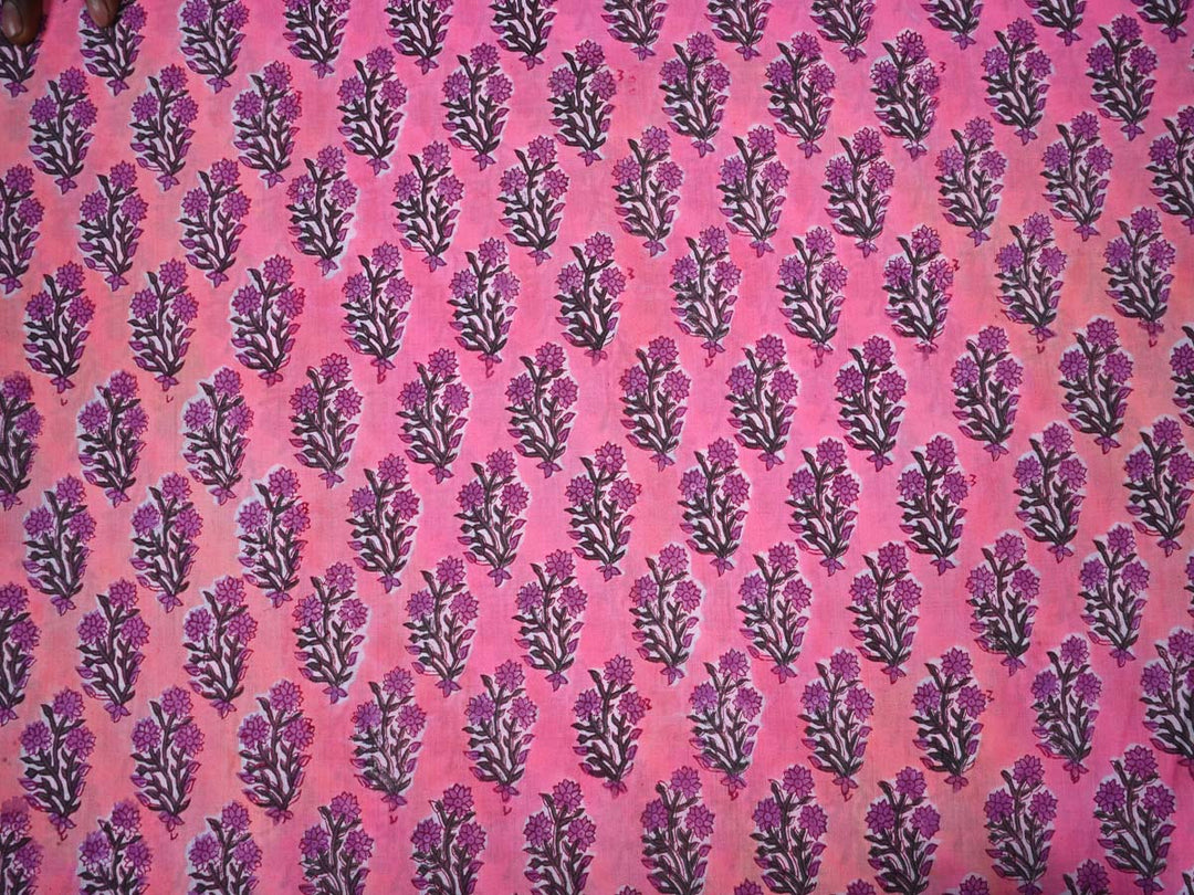 Indian block print batik fabric