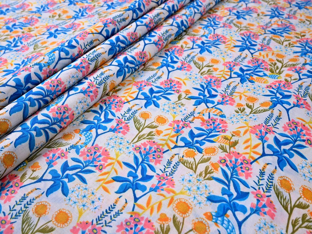 cotton sunflower fabrics