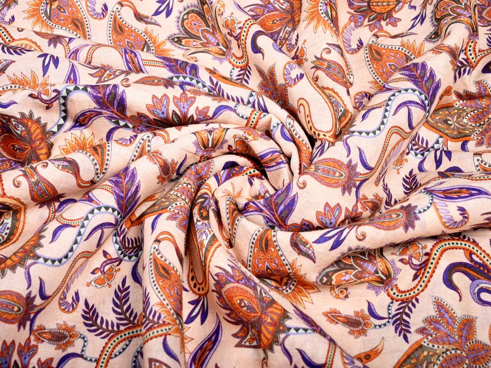 indian cotton fabric by the yard