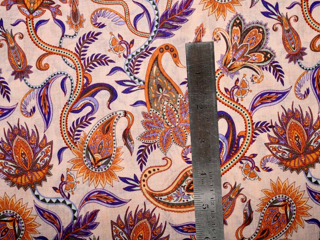 paisley upholstery and curtain fabric