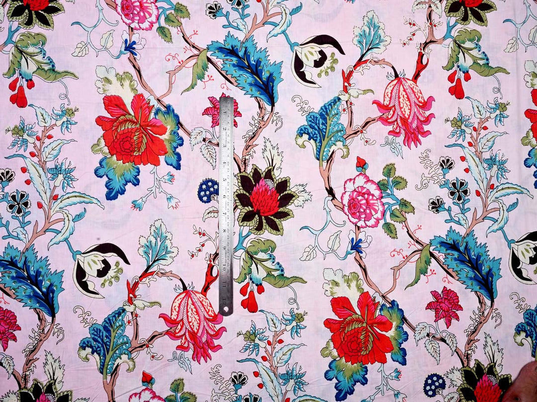 vintage floral upholstery fabric