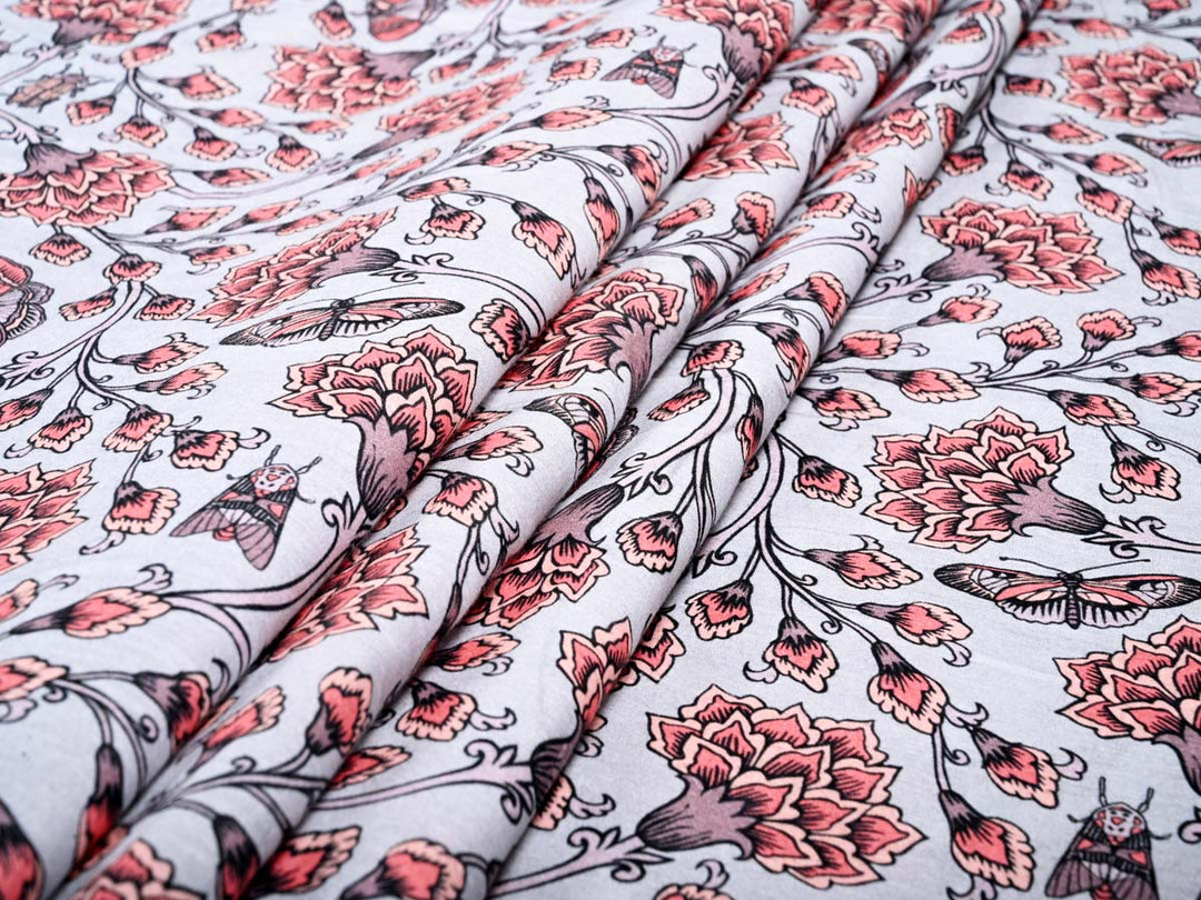 butterfly print fabric cotton