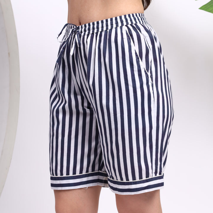 soft cotton pajama shorts