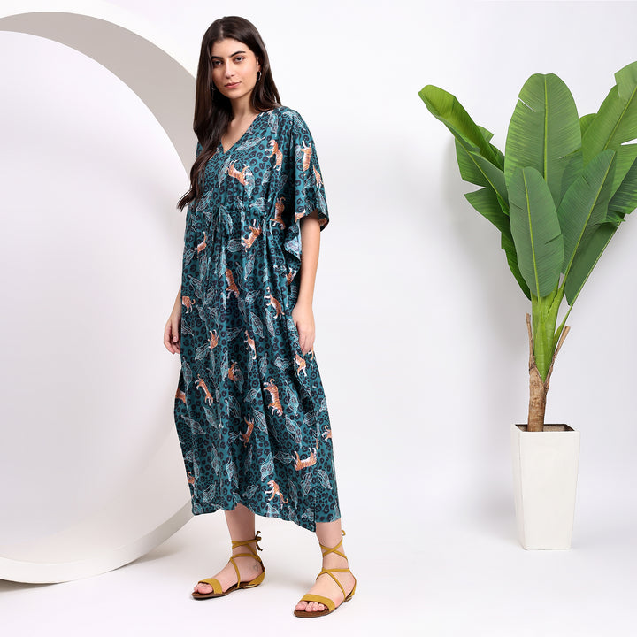 Organic cotton kaftan