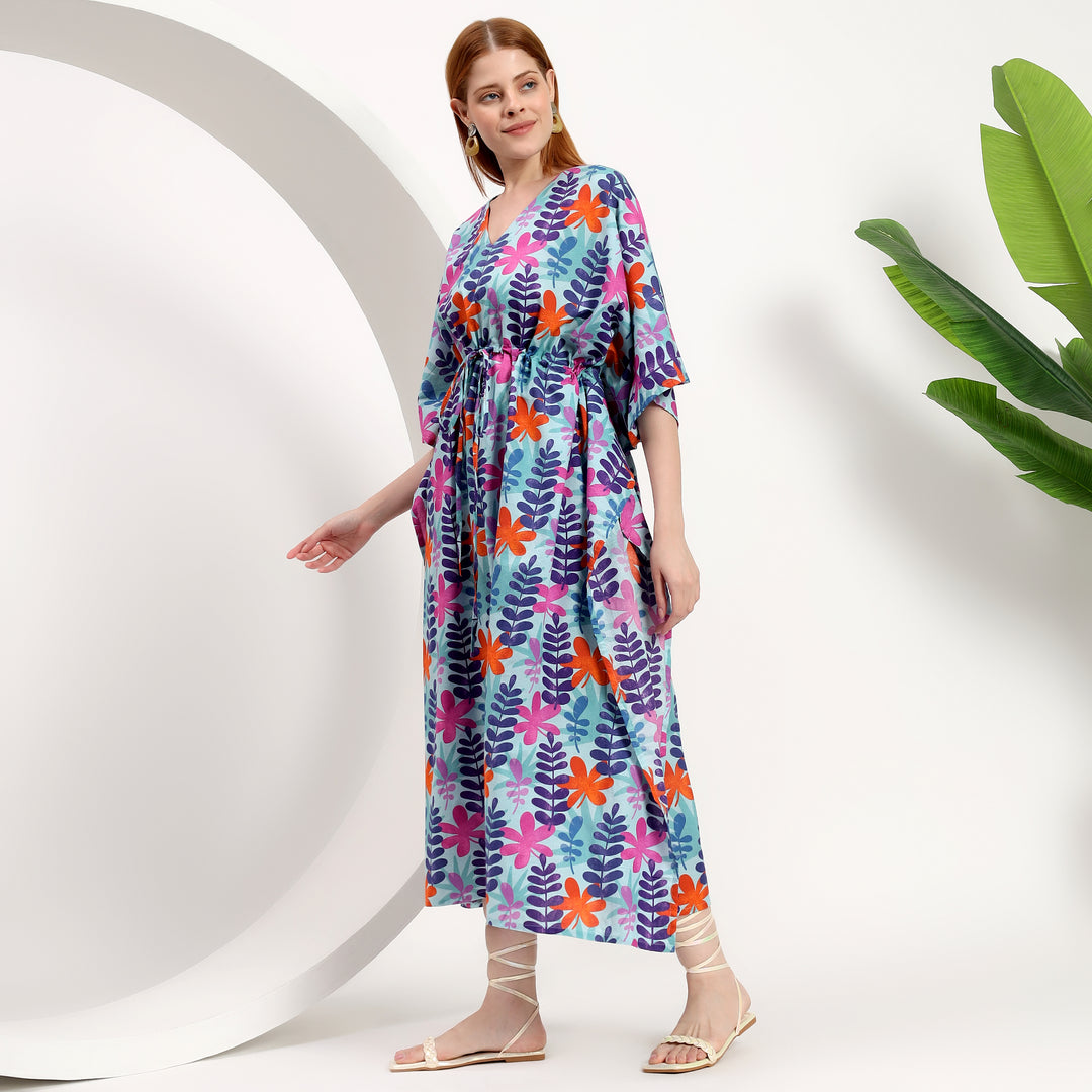 Caftan dress moroccan caftan indian cotton plus size beach dress