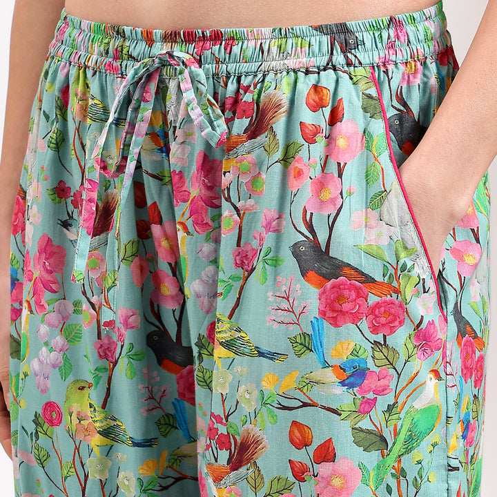 Handmade block print cotton pajamas– women’s block print PJs