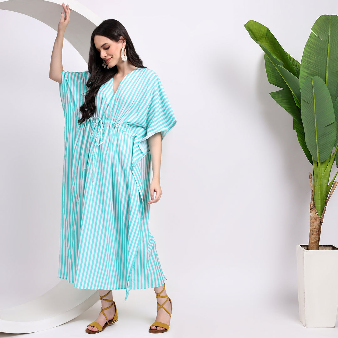 Relaxing kaftan dress