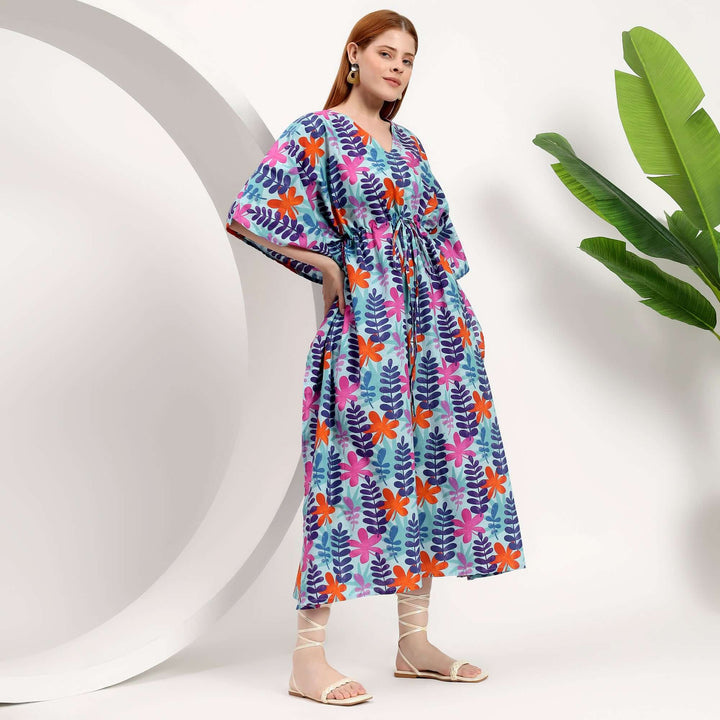 Bohemian Moroccan dress for plus size and modest wear retailers