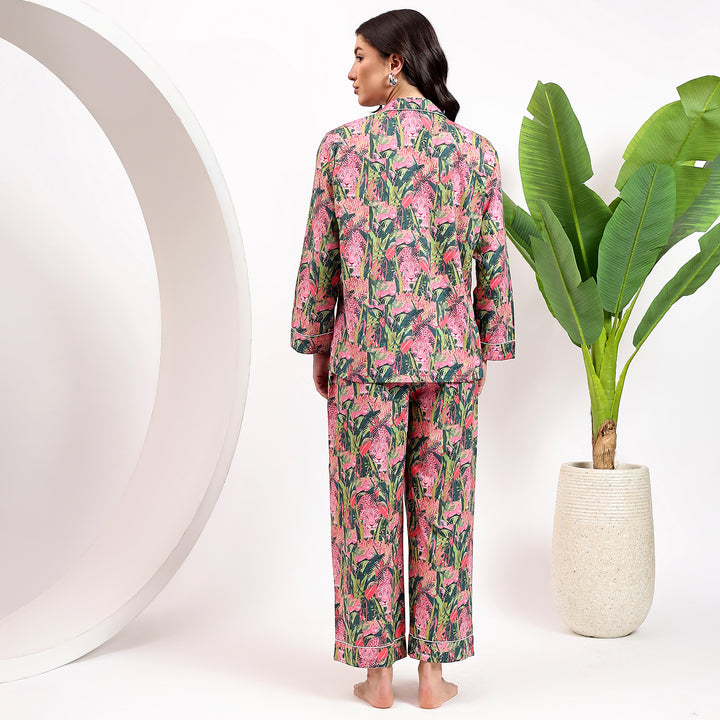 Indian block print matching pajamas for womens & family