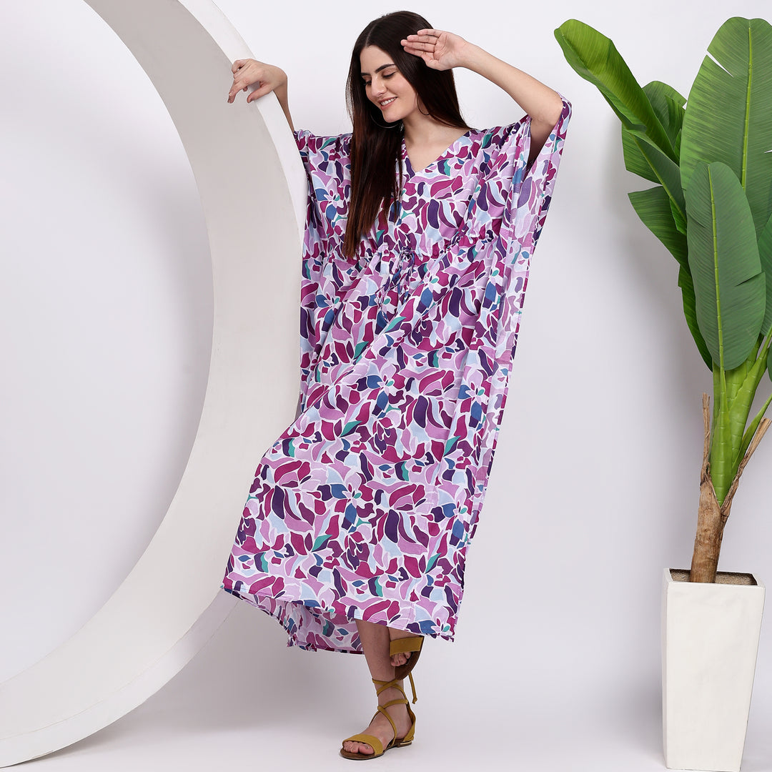 Plus size maternity kaftans