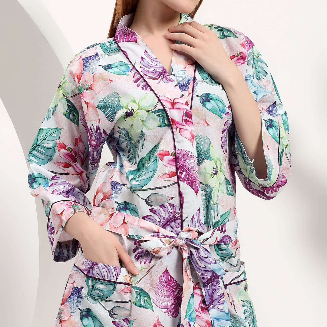 Japanese kimonos ki-mono worn as abaya caftan moroccan style