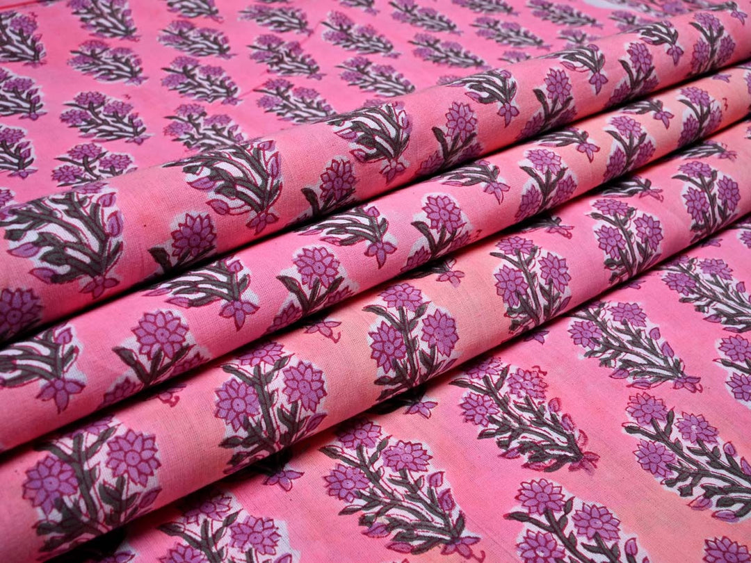 pink cotton fabric