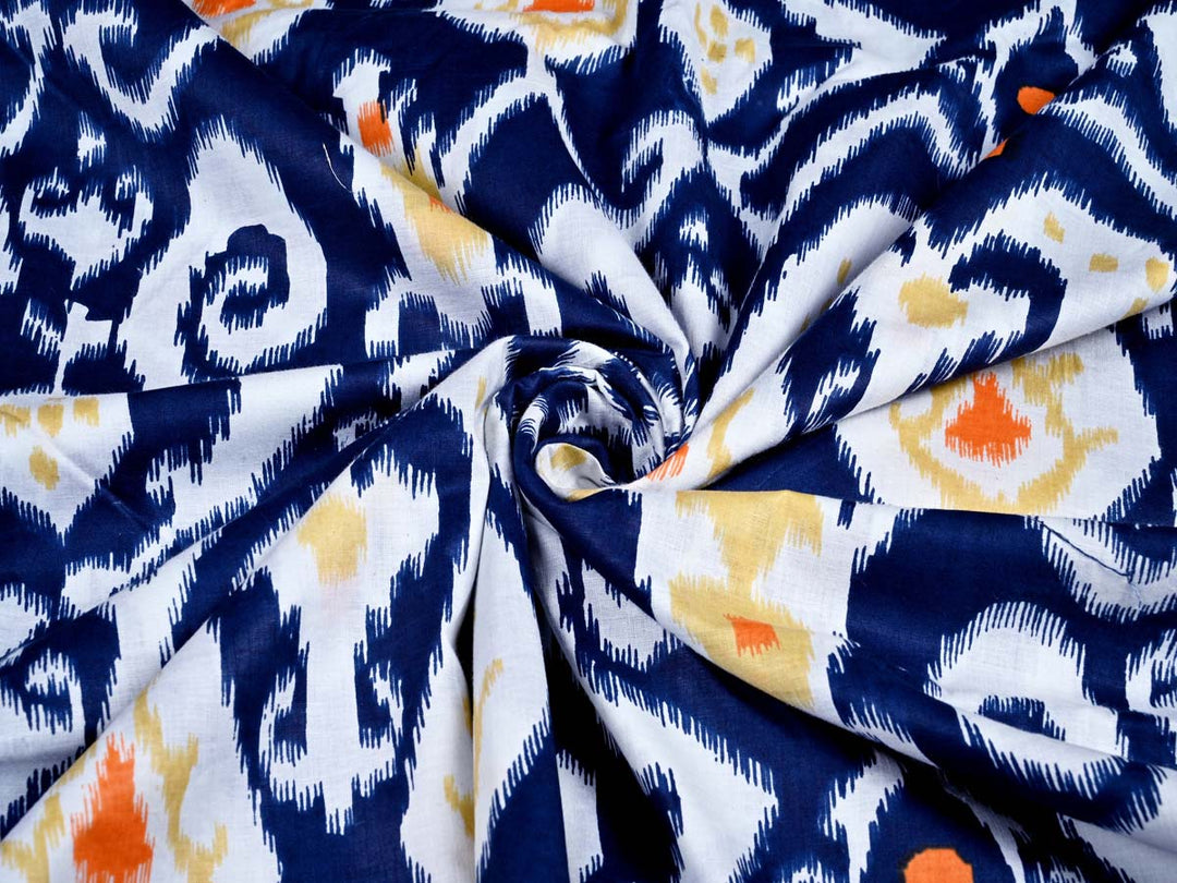 indigo cotton fabric for dress
